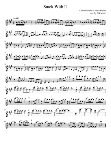 Stuck With U (arr. DK Music)