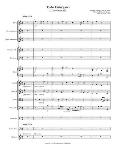 I Surrender All (Tudo Entregarei) (arr. Filipe Leitao)
