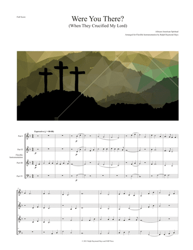Were You There When They Crucified My Lord? (flexible instrumentation) (arr. Ralph Raymond Hays)
