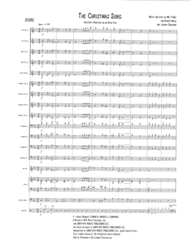The Christmas Song (Chestnuts Roasting On An Open Fire) (arr. Jeremy Corcoran)