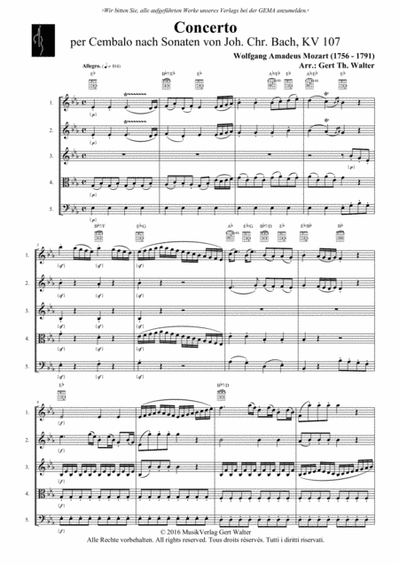 Concerto (arr. Gert Th. Walter)