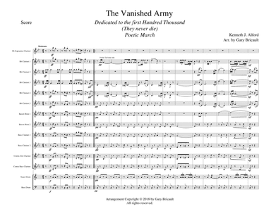 The Vanished Army (arr. Gary Bricault)