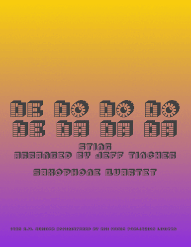 De Do Do Do, De Da Da Da (arr. Jeff Tincher)