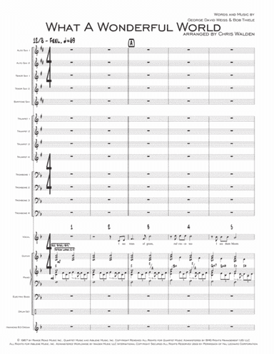 What A Wonderful World (arr. Chris Walden)