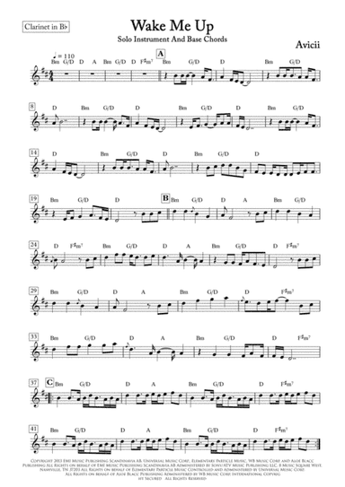 Wake Me Up (arr. ACT Bortolucci)