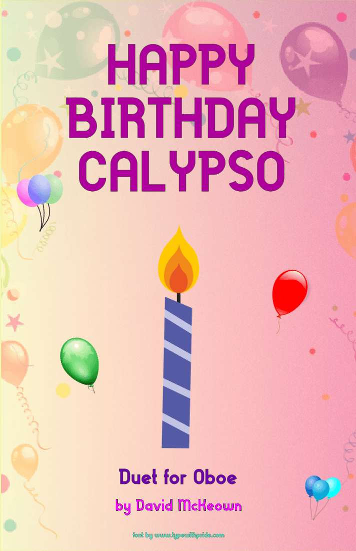 Happy Birthday Calypso, for Oboe Duet (arr. David McKeown)