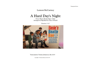 Another Hard Day's Night (arr. Chico O' Farrell, Tommy Johansson)