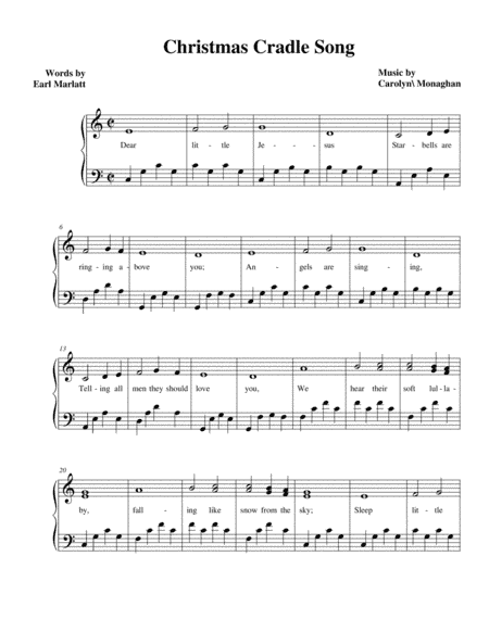 Christmas Cradle Song