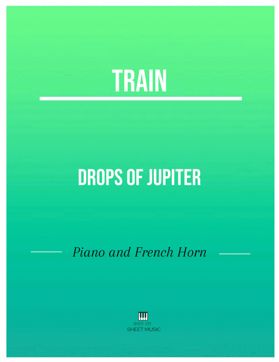 Drops Of Jupiter (tell Me) (arr. ANDRE LAITANO)