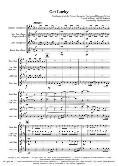 Get Lucky (arr. Kayleigh Huelin)