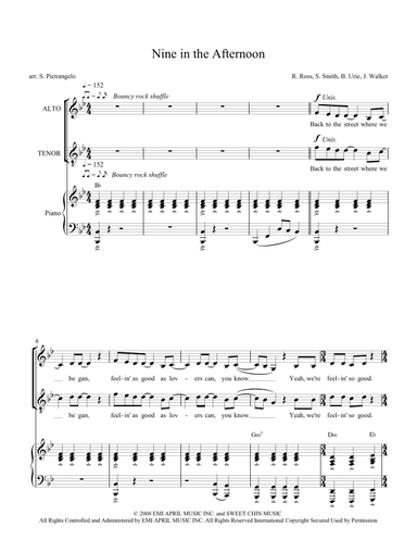 Nine In The Afternoon (arr. Scott Pietrangelo)