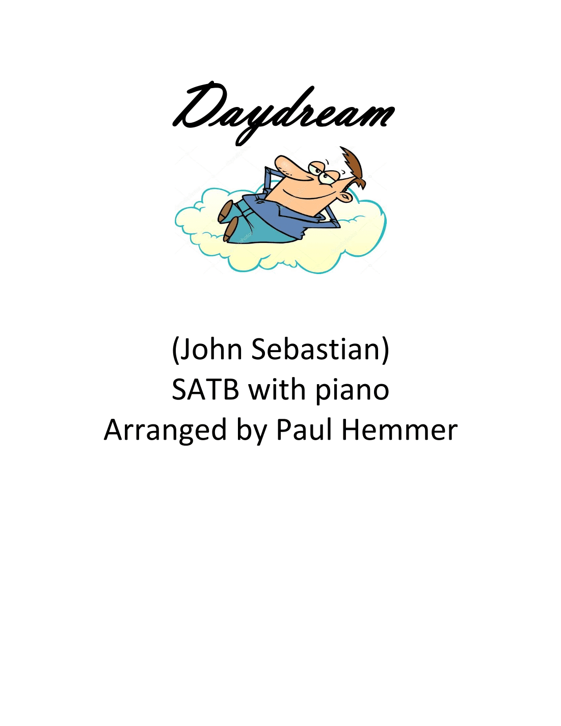 Daydream (arr. Paul Hemmer)
