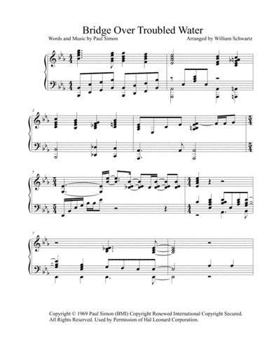 Bridge Over Troubled Water (arr. William Schwartz)