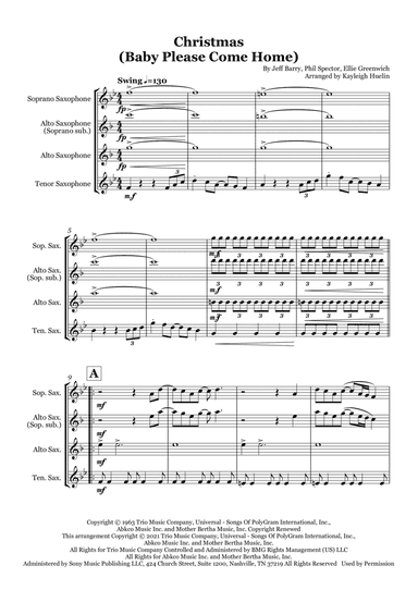 Christmas (baby Please Come Home) (arr. Kayleigh Huelin)