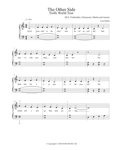 The Other Side (arr. Lea Grant)