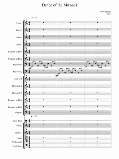 Dance of the Maenads