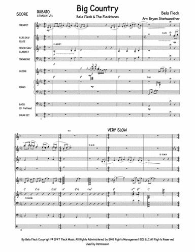 Big Country (arr. Bryan Starkweather)