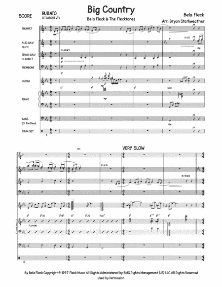 Big Country (arr. Bryan Starkweather)