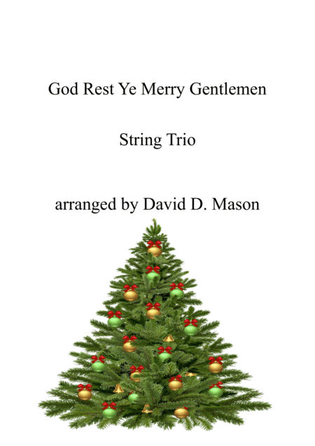 God Rest Ye Merry Gentlemen (arr. David D. Mason)