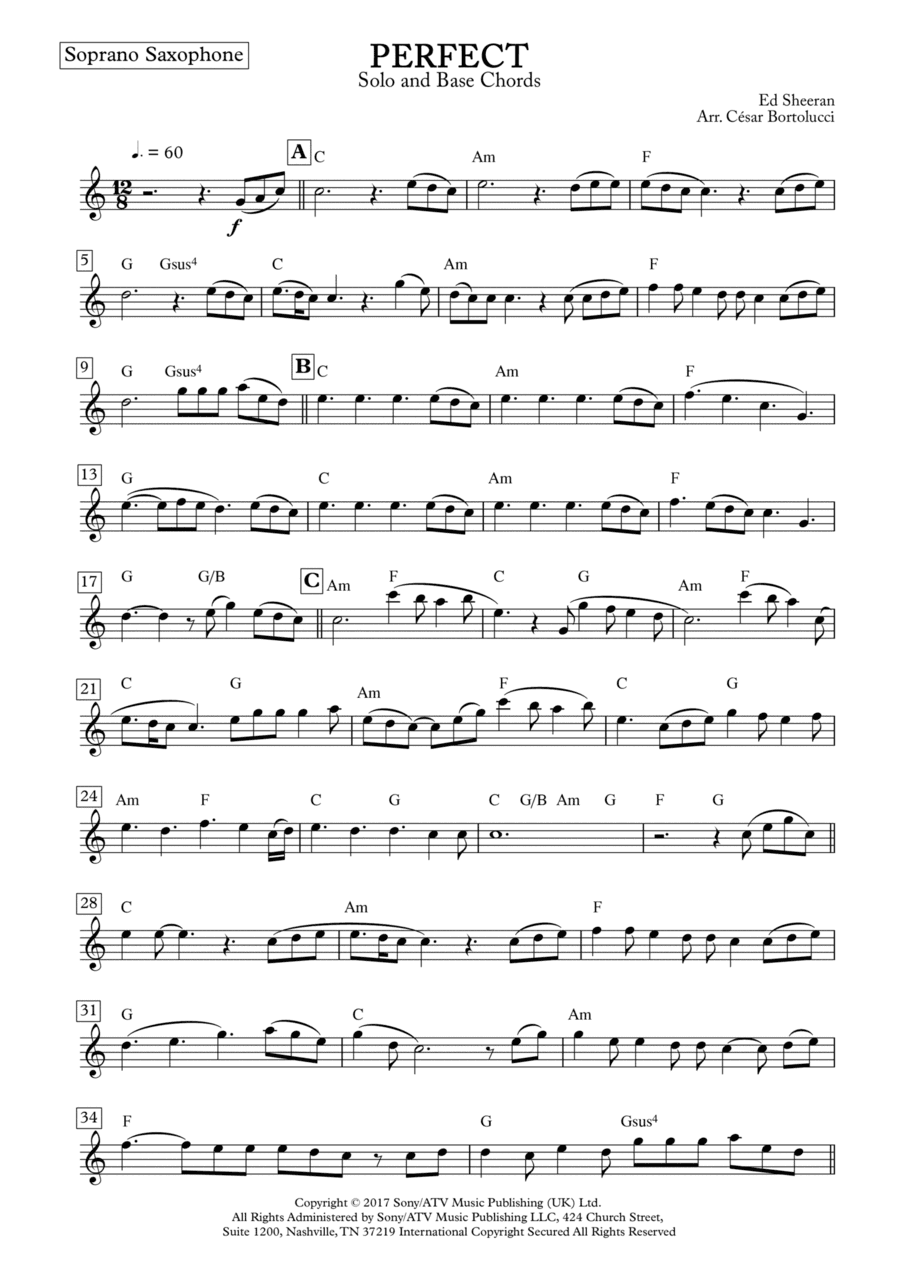 Perfect (arr. ACT Bortolucci)