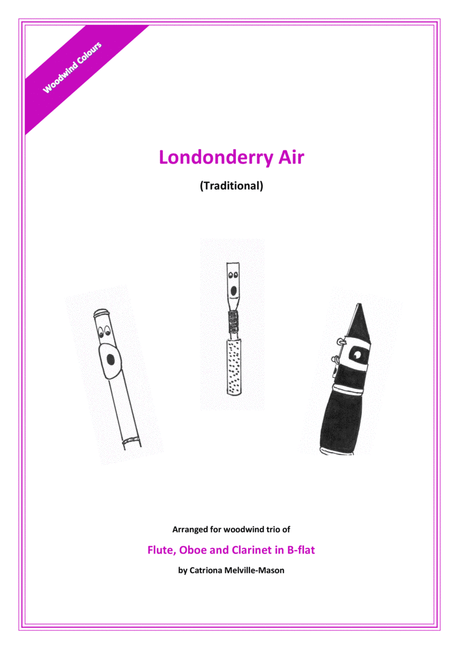 Londonderry Air (flute, oboe, clarinet trio) (arr. Catriona Melville-Mason)