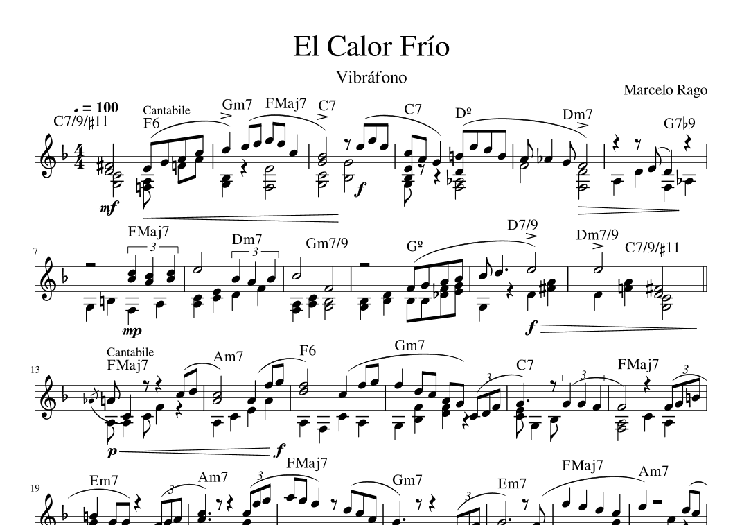 El Calor frio (Vibrafono)