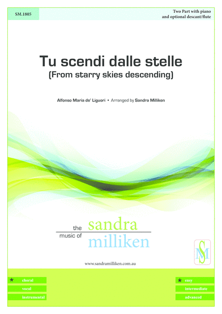 Tu scendi dalle stelle (From starry skies descending) (arr. Sandra Milliken)