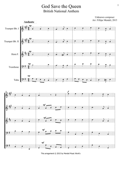 God Save the Queen (arr. Fillipe Mendel)