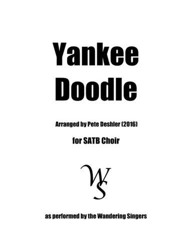 Yankee Doodle (arr. Pete Deshler)