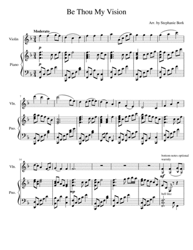 Be Thou My Vision (arr. Stephanie Bork)