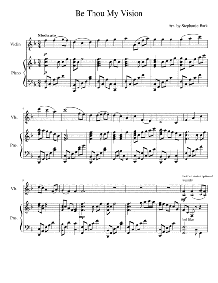 Be Thou My Vision (arr. Stephanie Bork)
