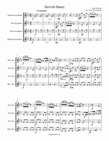 Dervish Dance (arr. Nick Lacanski)