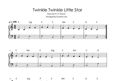 Twinkle Twinkle Little Star (arr. Evandro Lino)