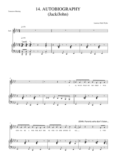 Autobiography (from 'Tomorrow Morning')