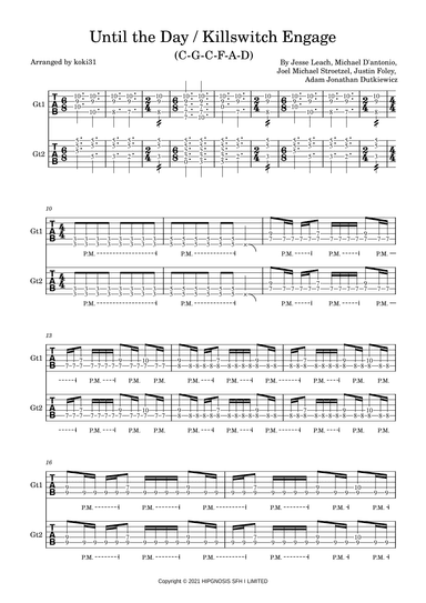 Until The Day (arr. koki31)
