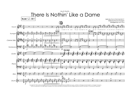 There Is Nothin' Like A Dame (arr. Matt Amy)