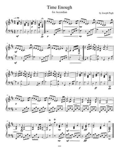 Time Enough (Accordion)