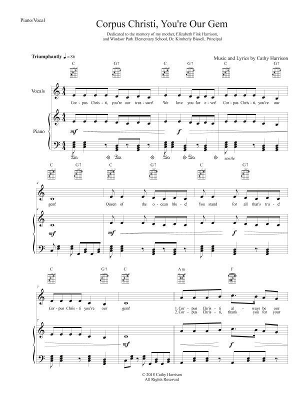 Corpus Christi, You're Our Gem