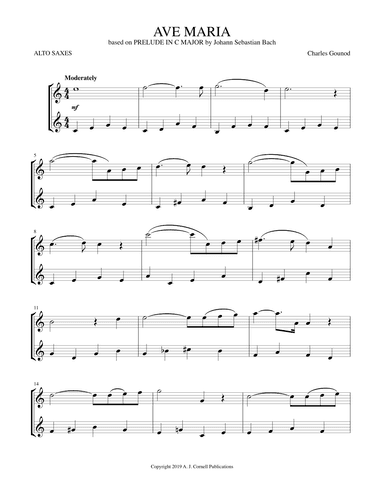 Ave Maria (arr. Mark Phillips)