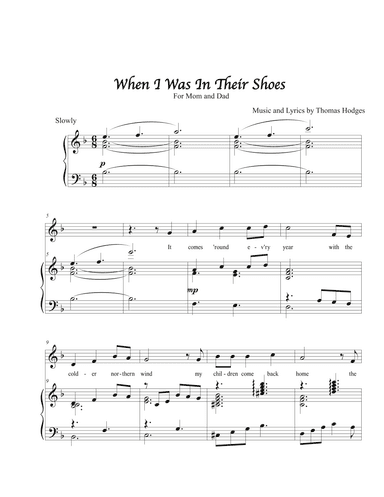 When I Was In Their Shoes