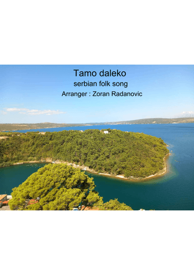 Tamo daleko - for Bb trumpet duet (arr. Zoran Radanovic)