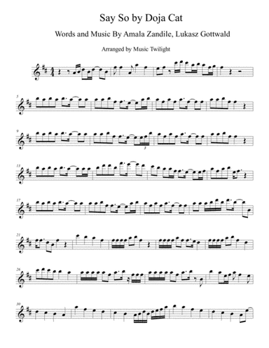 Say So (arr. Music Twilight)