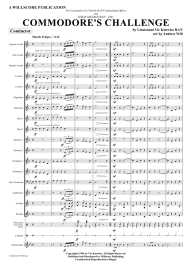 Commodores Challenge - Brass Band