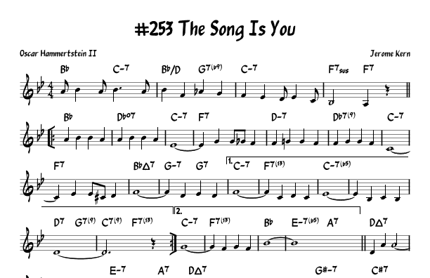A Song For You (arr. John Fries)