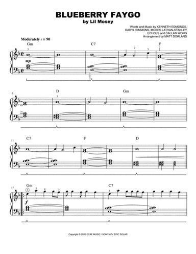 Blueberry Faygo (arr. Matt Dorland)