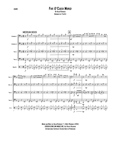 Five O'clock World (arr. Tim Olt)