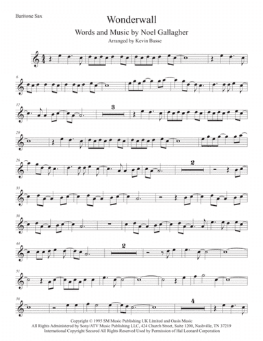 Wonderwall (arr. Kevin Busse)