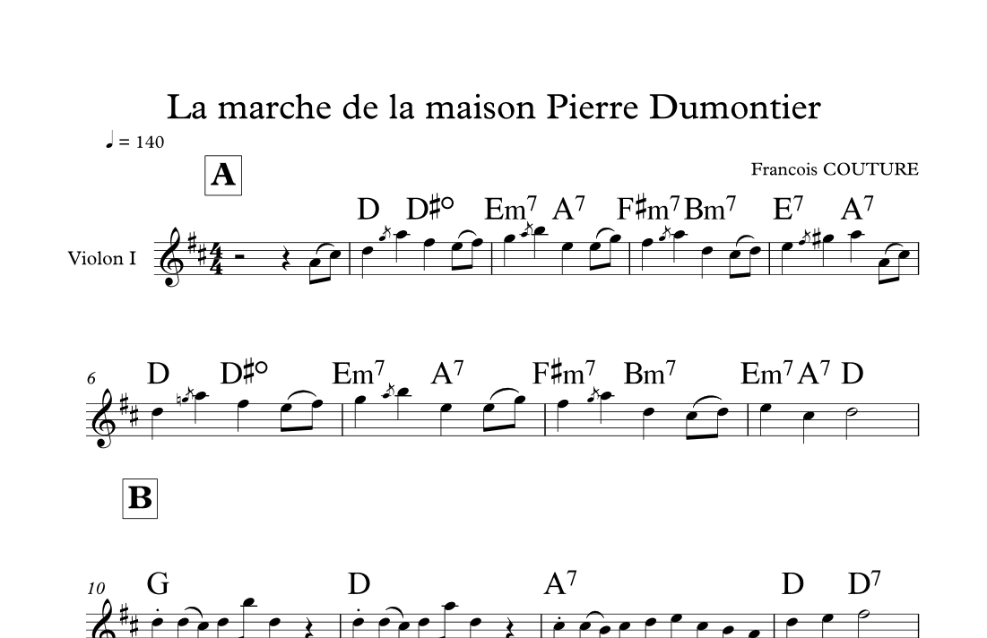 La marche de la maison Pierre Dumontier