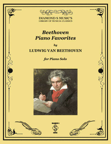 Beethoven Piano Favorites Collection - Moonlight Sonata and more - Beethoven - Piano solo (arr. Beethoven)