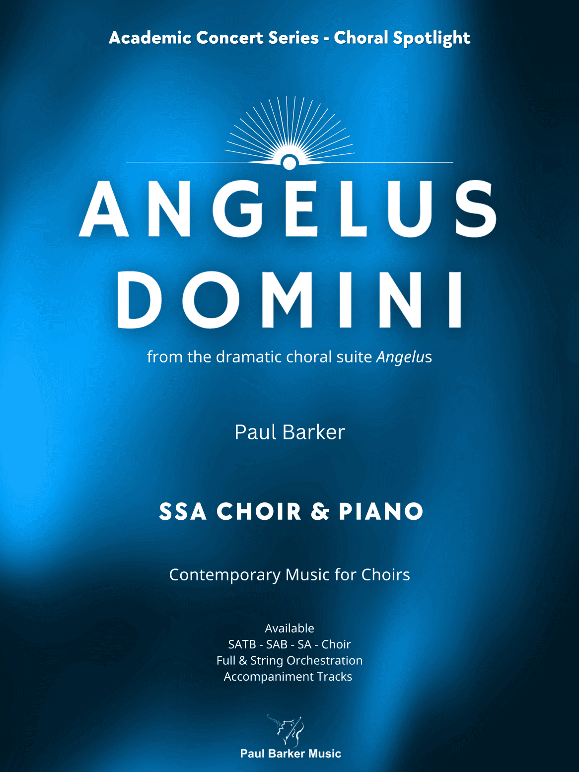Angelus Domini (SSA Choir & Piano)